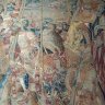 Chenonceau - Chambre Diane de Poitiers - détail de la tapisserie des Flandres Le Triomphe de la Force (XVIe)