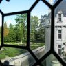 Chenonceau - Chambre Gabrielle d'Estrées - la vue sur la Tour des Marques et le jardin Catherine de Médicis