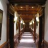 Hôtel Schrenkhof - les très cosy couloirs qui desservent les chambres.
