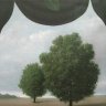 Das Naturschauspiel (le Spectacle de la Nature) -1940- de René Magritte (1898-1967), artiste belge - peintre surréaliste et sculpteur 