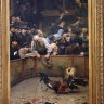 Combat de coqs en Flandre (1889) - Rémy Cogghe
